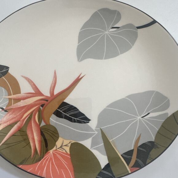 Vintage Sango Larry Laslo Birds of Paradise 7001 Japan 4 Salad Plates MCM - Picture 10 of 12